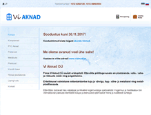 Tablet Screenshot of aknaduksed.com